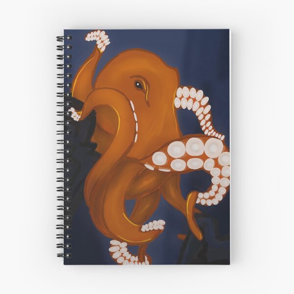 Item preview, octopus in the depths designed and sold by Antoine Marineau Bélanger.