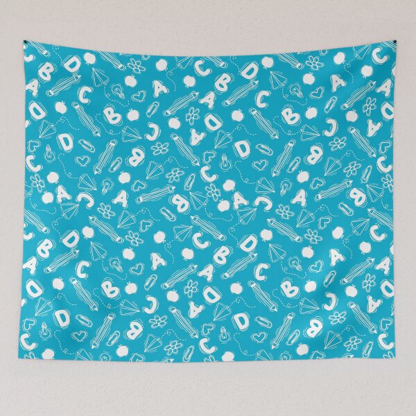 Item preview,  Kids Fantasia Back to School Blue designed and sold by Claudia S. Design.