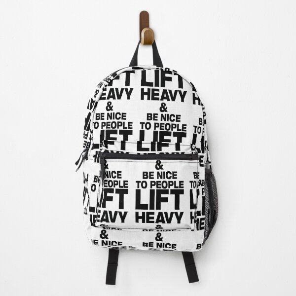 Item preview, Lift Heavy Be Nice To People - gym slogan designed and sold by gksijsvmh71.