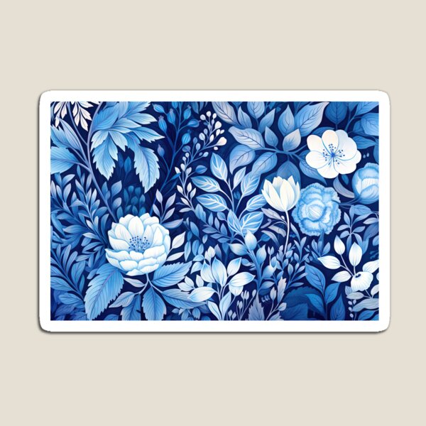 Item preview, Hierbas y flores azules designed and sold by kovaja8.