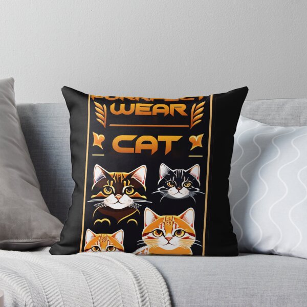Item preview, Purrfect Wear Cat designed and sold by YumpTattoo.