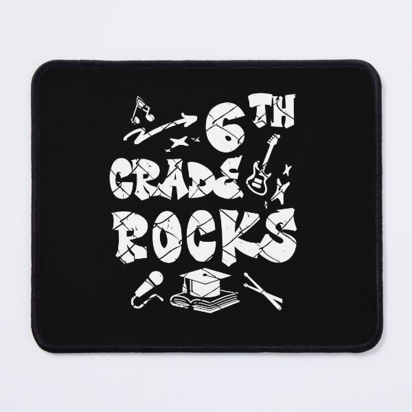 Item preview, Cool 6th Grade Rocks Rock Music Class designed and sold by Betsytiptoe.