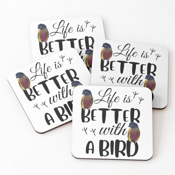 Item preview, Life is better with a bird, parrots lover designed and sold by TatianaLG.
