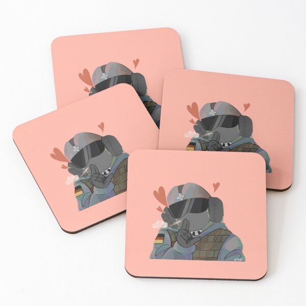 Item preview, Six Siege Valentine Jäger designed and sold by bumblebzz911.