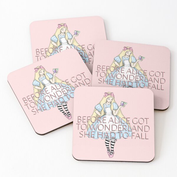 Item preview, Before Alice got to wonderland she had to fall designed and sold by La Loca.