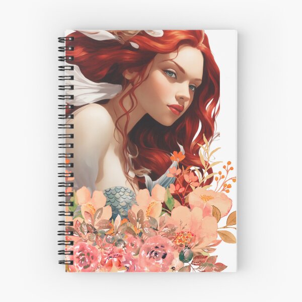 Item preview, Redhead Flowered Sirena designed and sold by SirenasWorld.