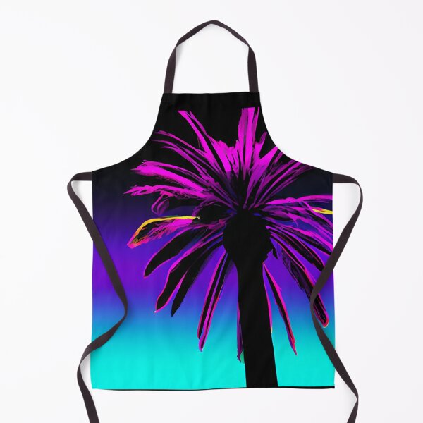 Item preview, Palm tree silhouette retrowave  designed and sold by MikoMate.