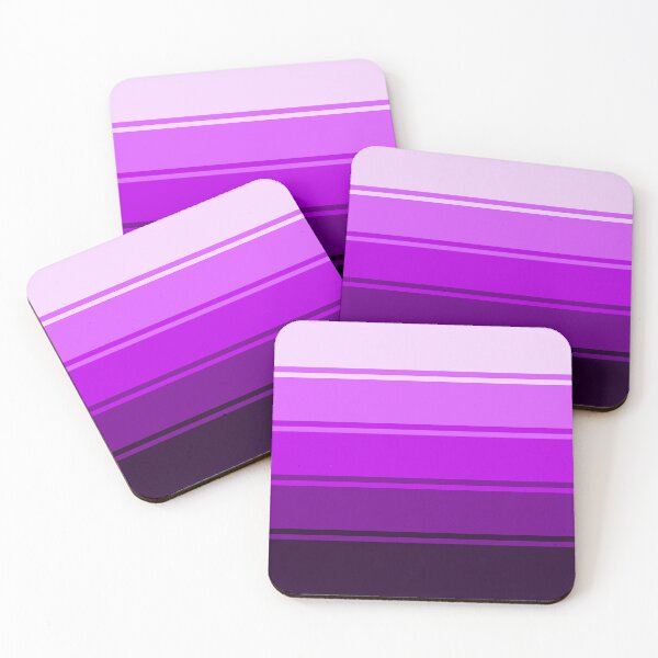 Item preview, Ombre Gradient Lines (Dark Purple to White) designed and sold by MaidenofIron157.