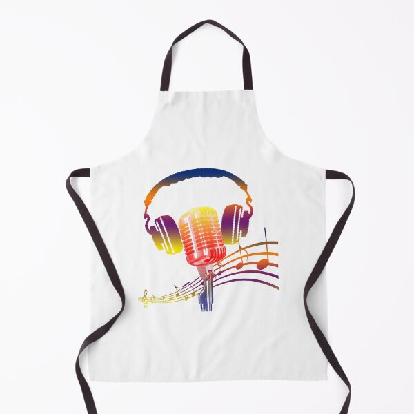 Item preview, MUSIC AND MICROPHONE T SHIRT designed and sold by azharimouad.