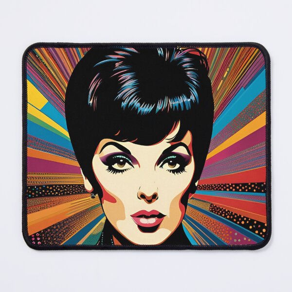 Item preview, Liza Minnelli portrait pop art retro designed and sold by 69trends.