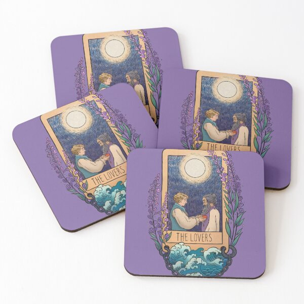 Item preview, Pirate Tarot: The Lovers designed and sold by illustore.