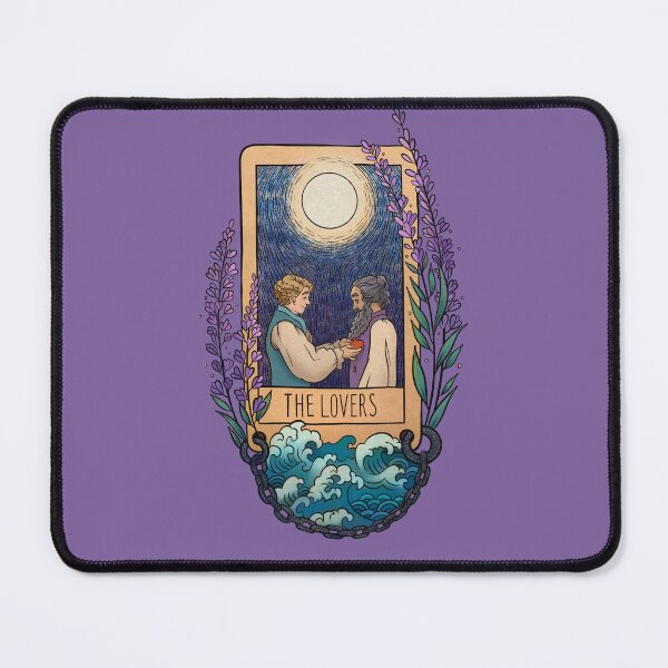 Item preview, Pirate Tarot: The Lovers designed and sold by illustore.