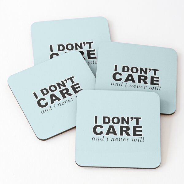 Item preview, i don't care and i never will designed and sold by iskai511.