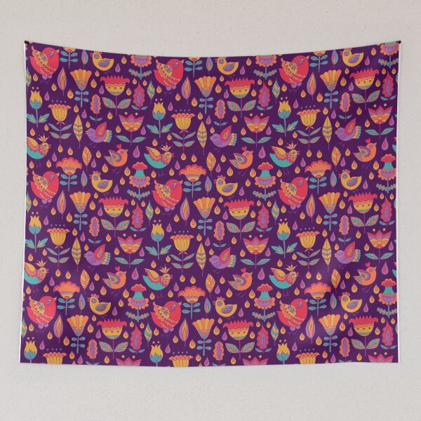 Item preview, Floral seamless pattern designed and sold by maystra.