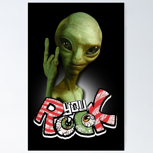Item preview, Aliens Rock designed and sold by soebekhi.