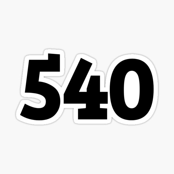 540 Sticker