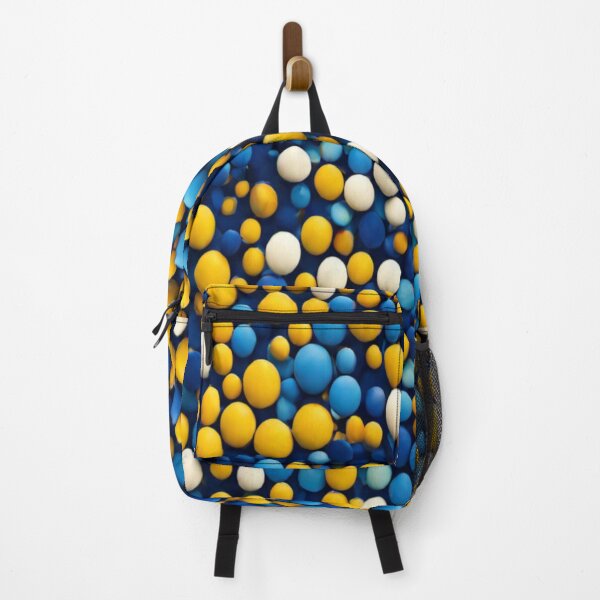 Item preview, yellow, white, blue small ball pattern multi color designed and sold by Md Rashid Hasan.