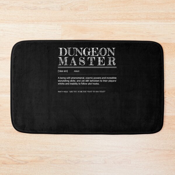 Item preview, Dungeon Master Definition designed and sold by BeauReynolds1.