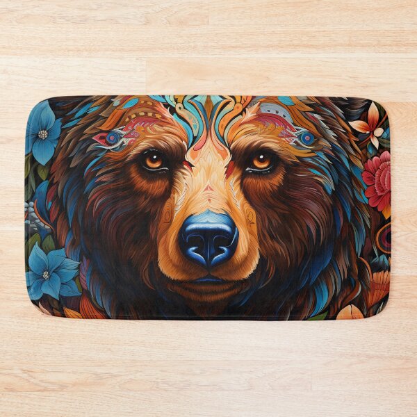 Item preview, Cute Artistic Bear 1 designed and sold by Red Witch Art.