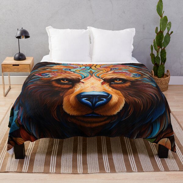 Item preview, Cute Artistic Bear 1 designed and sold by Red Witch Art.