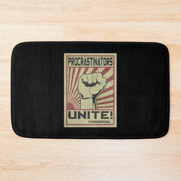 Item preview, Procrastinators Unite! essentiel designed and sold by Rosalindporer.