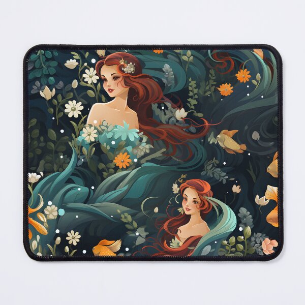 Item preview, Mermaids Pattern 3 designed and sold by DigitalPatternx.