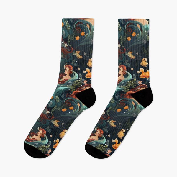 Item preview, Mermaids Pattern 3 designed and sold by DigitalPatternx.