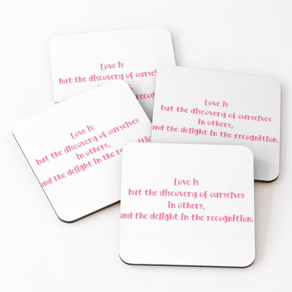 Item preview, Discovery of Love: Alexander Smith Quote Design designed and sold by wordartistry.