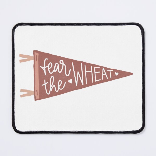 Item preview, Pink Fear The Wheat Pennant designed and sold by Shayna Rogers.