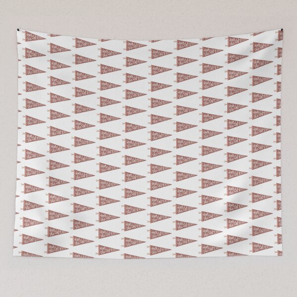Item preview, Pink Fear The Wheat Pennant designed and sold by Shayna Rogers.