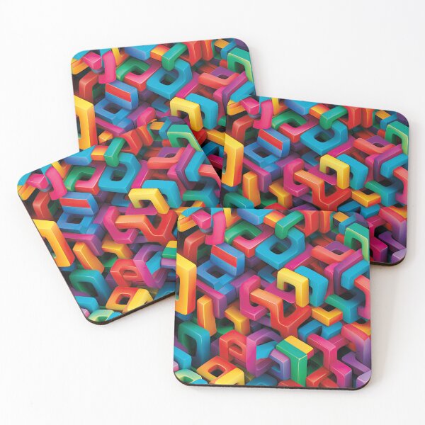 Item preview, 3D Colorful letters #2 designed and sold by Prints-of-Art.