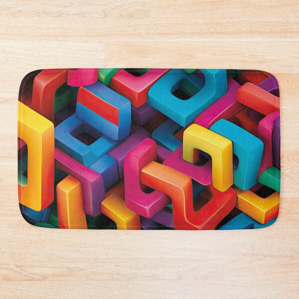 Item preview, 3D Colorful letters #2 designed and sold by Prints-of-Art.