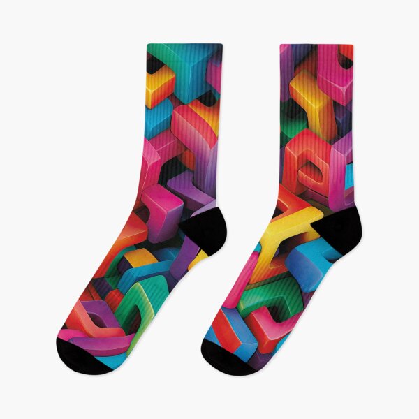 Item preview, 3D Colorful letters #2 designed and sold by Prints-of-Art.