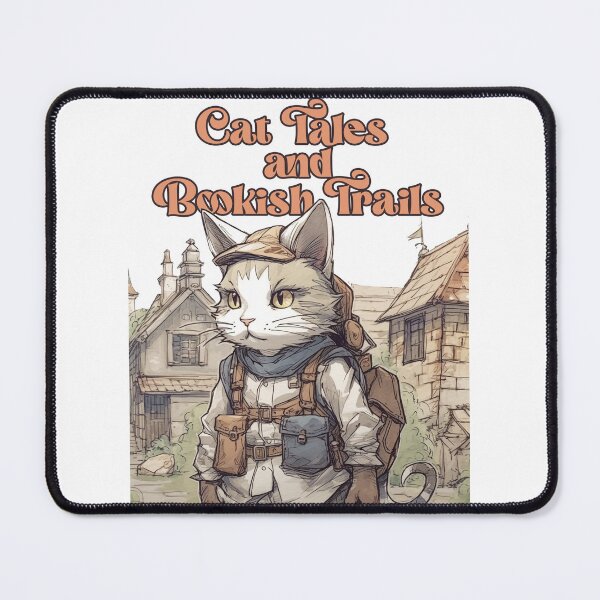 Item preview, Cat tales and bookish trails designed and sold by go-go-designs.