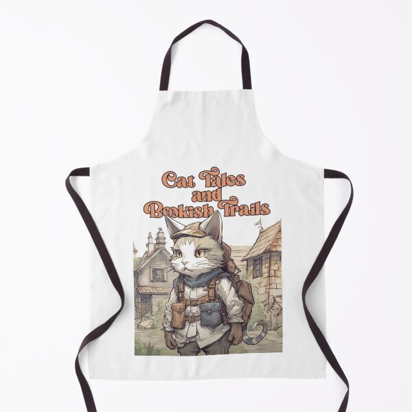 Item preview, Cat tales and bookish trails designed and sold by go-go-designs.