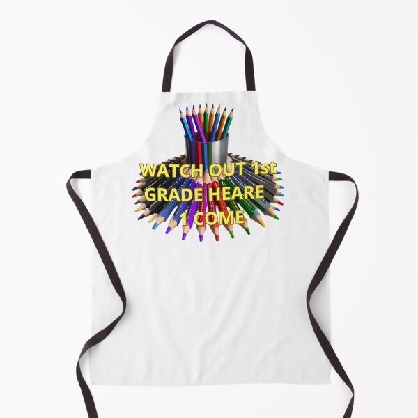 Item preview, WATCH OUT 1ST GRADE HERE I COME-BACK TO SCHOOL STUDENT TEACHER designed and sold by carlos crane.