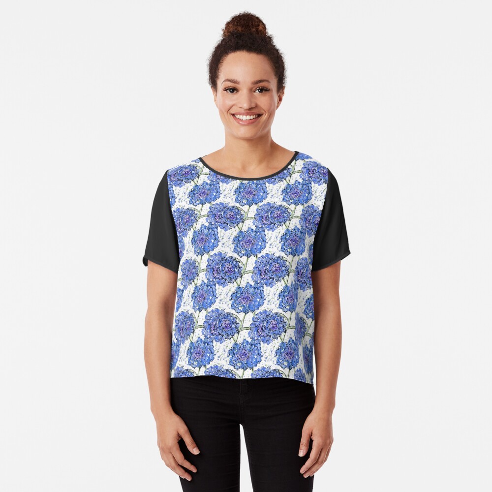 Item preview, Chiffon Top designed and sold by ClareWalkerArt.