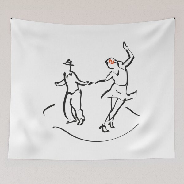 Item preview, lindy hop dancers 	 	 designed and sold by gksijsvmh71.