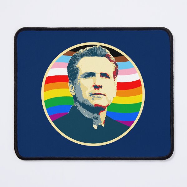 Item preview, LGBTQ for Gavin Newsom designed and sold by partyfarty.