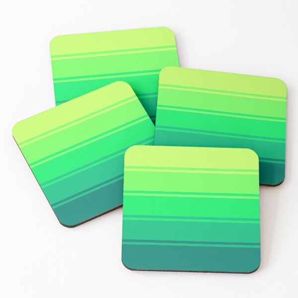 Item preview, Ombre Gradient Lines (Blue to Green to Yellow) designed and sold by MaidenofIron157.