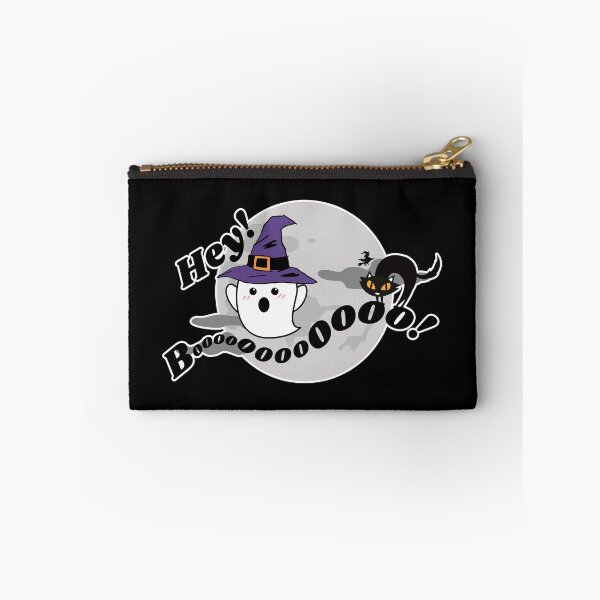 Item preview, Hey! Boo! | Cute Ghost with Cat over the Moon designed and sold by Kimochi-Shop.