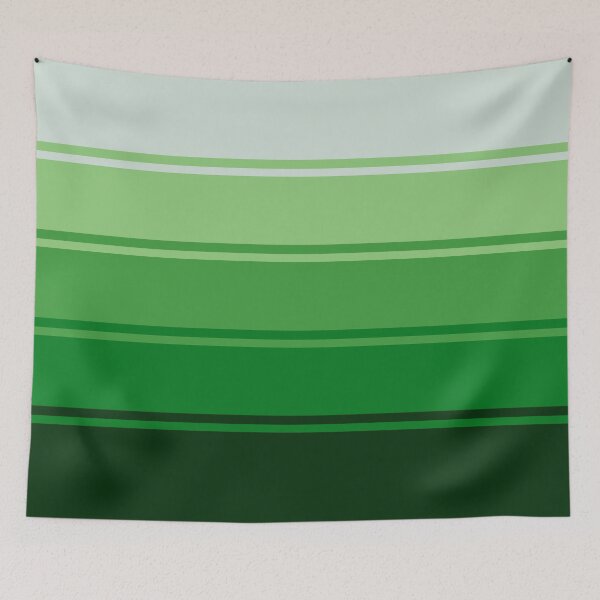 Item preview, Ombre Gradient Lines (Emerald to Silver) designed and sold by MaidenofIron157.