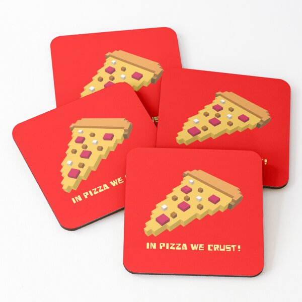 Item preview, In pizza we trust gamer designed and sold by TropicalDesigna.