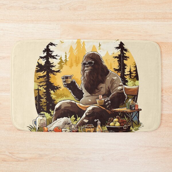 Item preview, A Bigfoot Picnic designed and sold by AncientArkana.