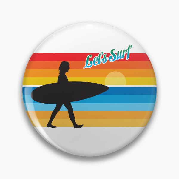 Item preview, Many Let's Surf Items - Surfing Print - Beach & Surf - High Quality designed and sold by Billers Art.