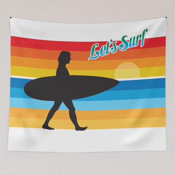 Item preview, Many Let's Surf Items - Surfing Print - Beach & Surf - High Quality designed and sold by Billers Art.