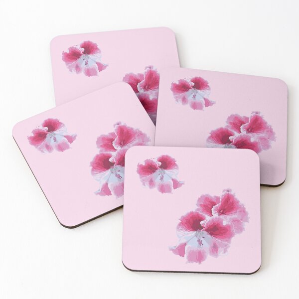Item preview, Pink geraniums designed and sold by Erkadesign.