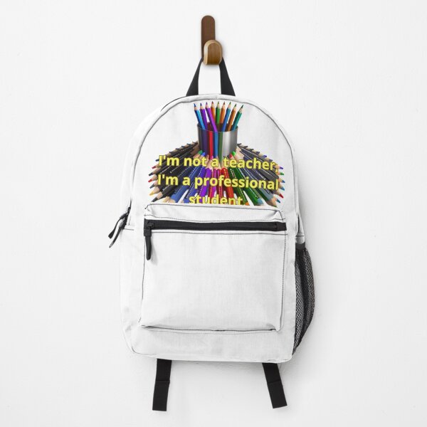 Item preview, I AM NOT A TEACHER I AM A PROFESSIONAL STUDENT-BACK TO SCHOOL PRINCIPAL designed and sold by carlos crane.