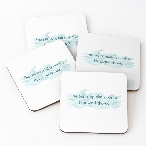 Item preview, Ocean's Lament: Alexander Smith Quote Design designed and sold by wordartistry.