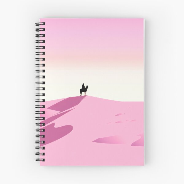 Item preview, Desert Cowboy Rhythm Vintage Western Landscape Art Print with Retro 70s Vibe designed and sold by PinkNomad.
